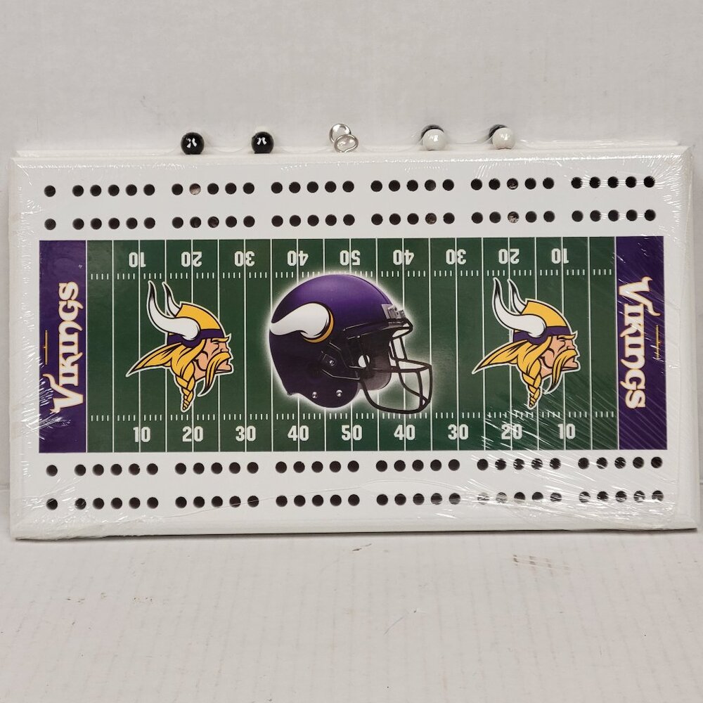 NFL - Minnesota Vikings Cribbage Board, NEW